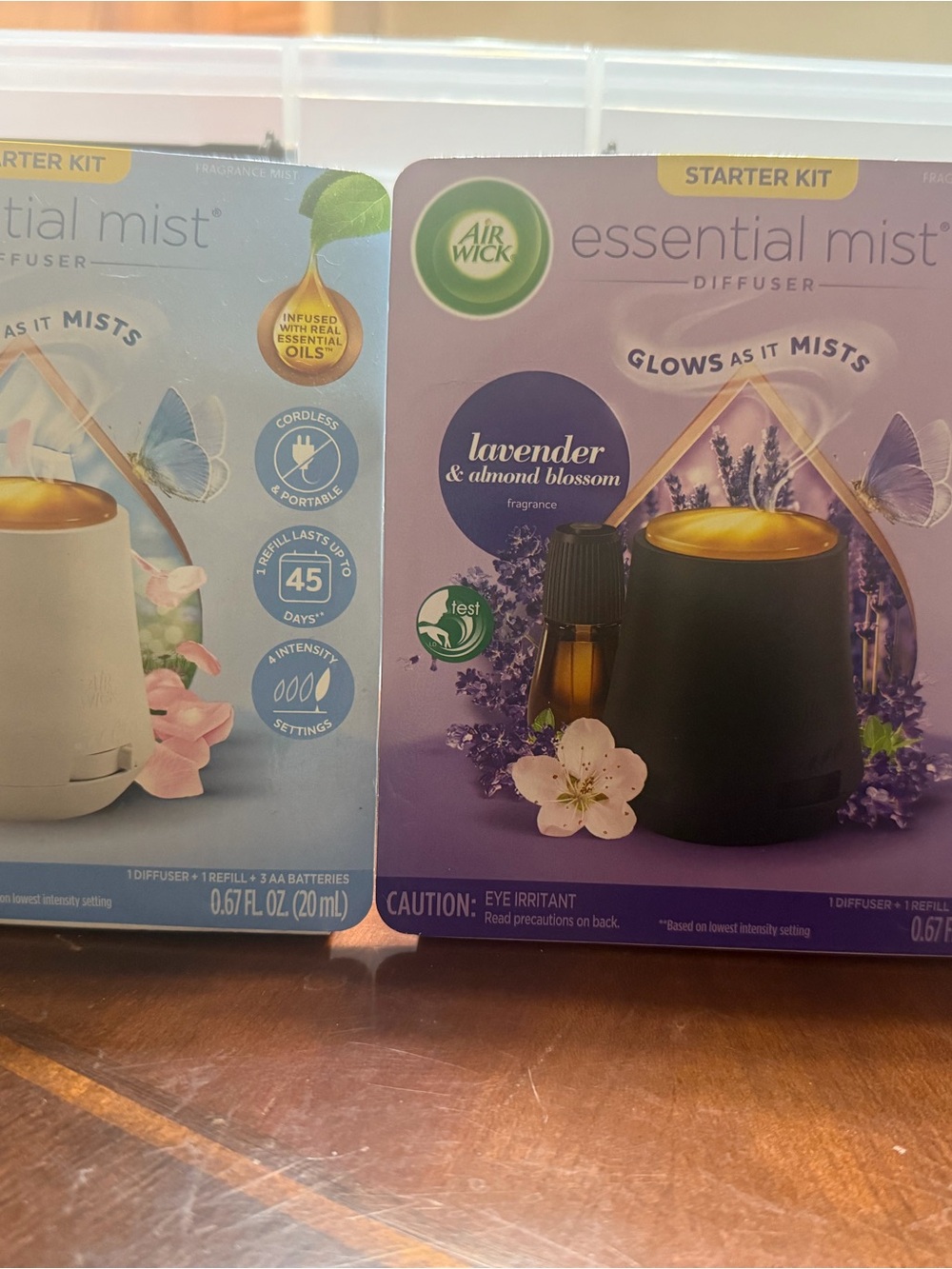 Essential Mist Diffuser Starter Kit - Lavender & Almond Blossom & Linen & Petals